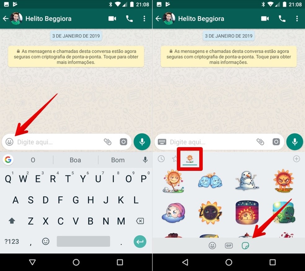 Figurinhas de calor para WhatsApp aprenda como enviar no 
