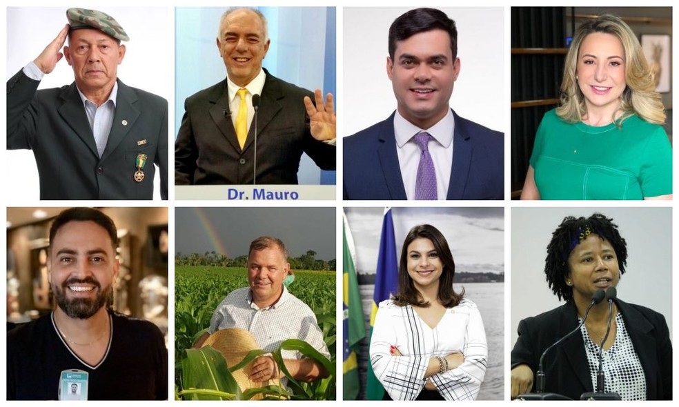 Deputados de Rondônia  — Foto: Reprodução
