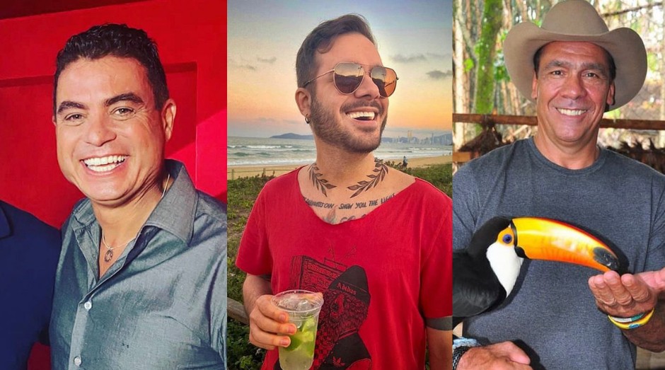 Vencedores do 'BBB', Dhomini, Max e Rodrigo Cowboy dizem ter perdido o prêmio investido no reality (Foto: Reprodução)