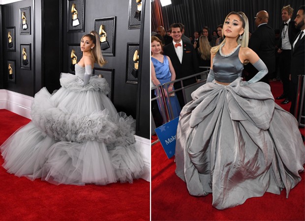 Ariana Grande troca de visual durante o Grammy  (Foto: Getty Images)