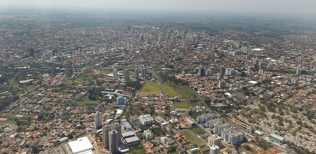 Georreferenciamento atingirá 125 mil unidades imobiliárias de Presidente Prudente, em uma área de 340 km² — Foto: Stephanie Fonseca/G1