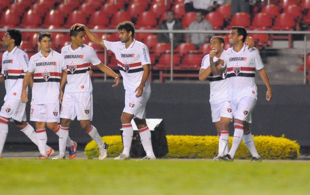 Willian José gol São Paulo x bahia (Foto: Dorival Rosa / Vipcomm)