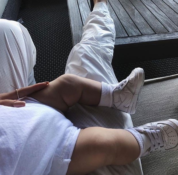 As pernocas de Stormi, a filhinha de Kylie Jenner (Foto: Reprodução Instagram)