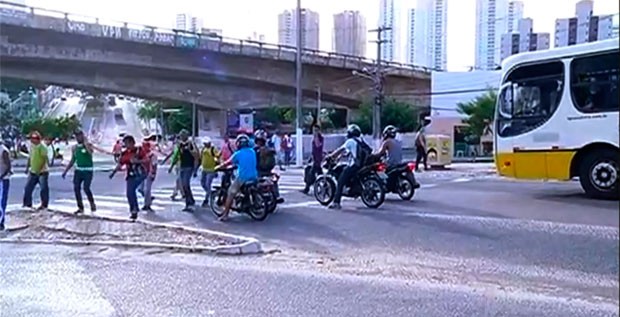 Ruas no entorno do viaduto do Baldo, em Natal, serão interditadas (Foto: Reprodução/Inter TV Cabugi)