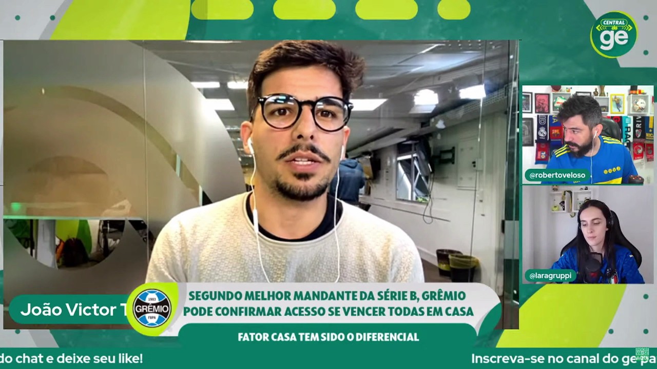 João Victor Teixeira fala sobre possível acesso do Grêmio à Série A