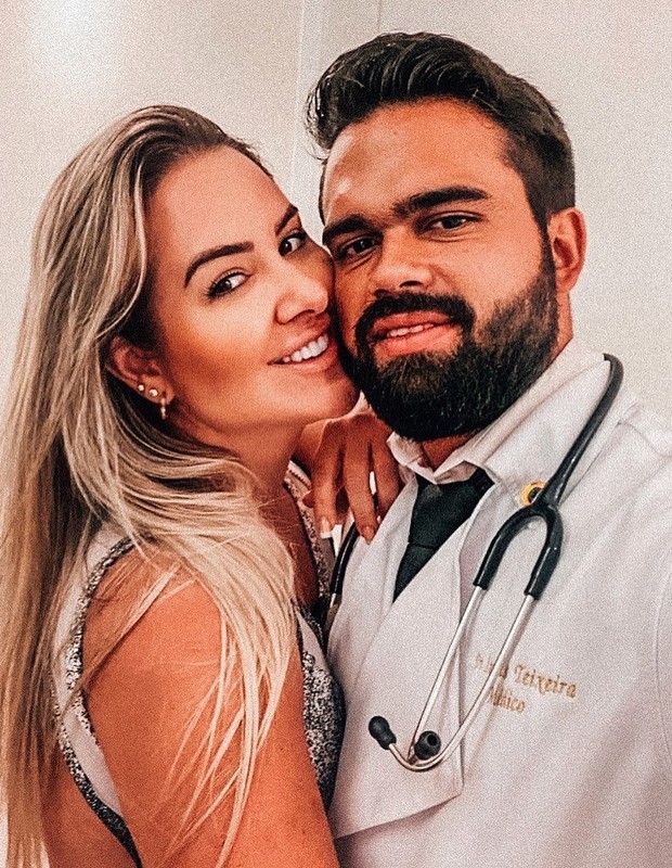 Patrícia Leitte e Lucas Teixeira (Foto: Reprodução/Instagram)