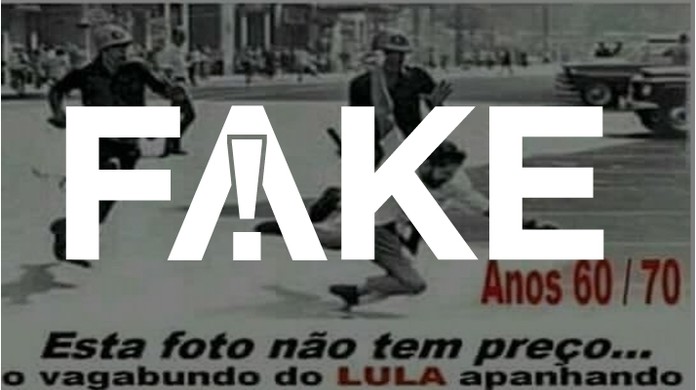 E Fake Que Lula Foi Retratado Apanhando De Policiais Em Uma Das Fotos Mais Famosas Da Ditadura Fato Ou Fake G1