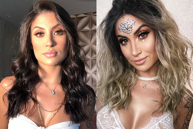 Antes e depois de Bianca Andrade, a Boca Rosa (Foto: Reprodução/Instagram)