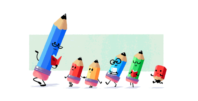 Dia dos Professores é lembrado pelo Google (Foto: Reprodução/Felipe Vinha)