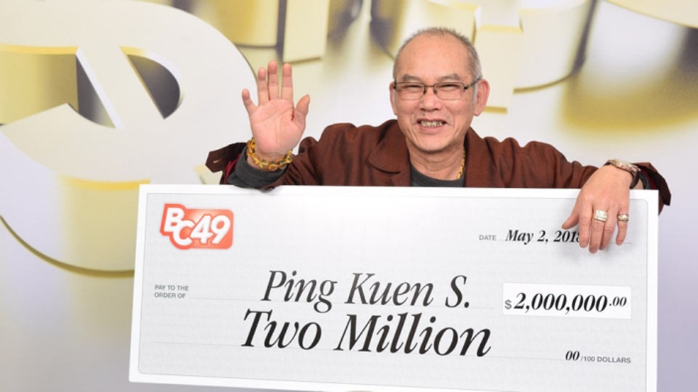 Ping Kuen Shum (Foto: British Columbia Lottery/ReproduÃ§Ã£o)