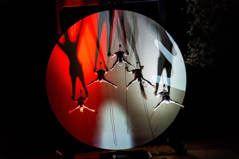 Ópera da Serra da Capivara durante apresentação em São Raimundo Nonato — Foto: Divulgação/Ópera da Serra da Capivara