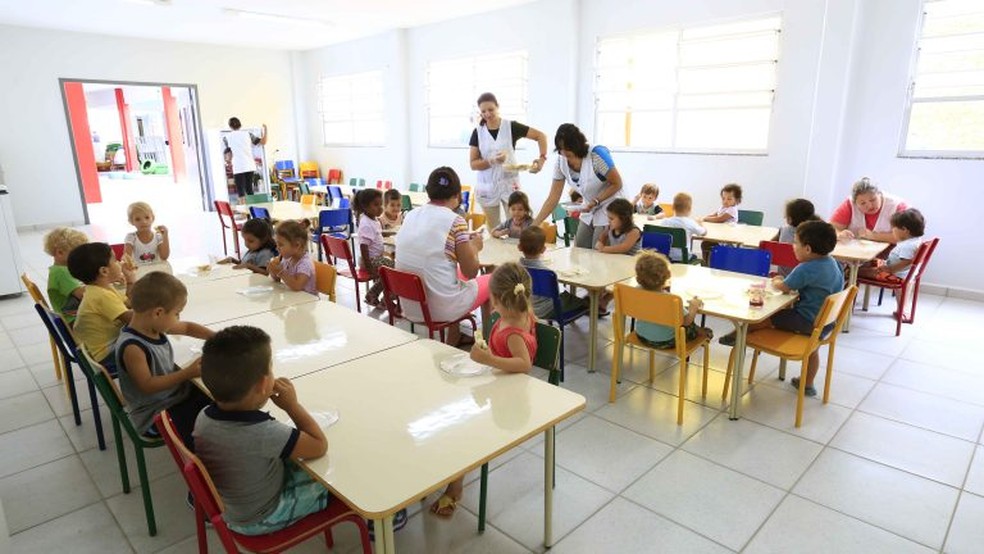 Centro de educação infantil em Joinville (SC) — Foto: PMJ/ Divulgação