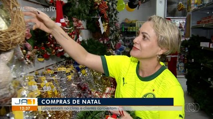Comércios e Palmas entram no clima de natal com decoração e preços atrativos