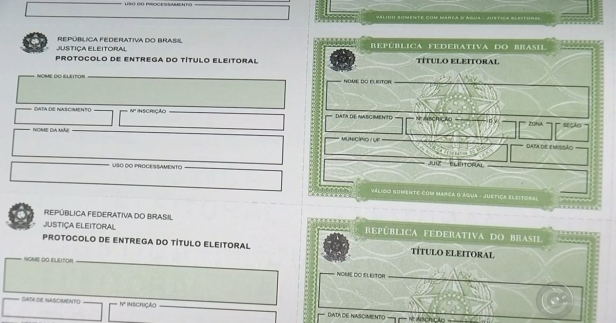 G1 prazo para regularizar o t tulo de eleitor vai at 2 de maio