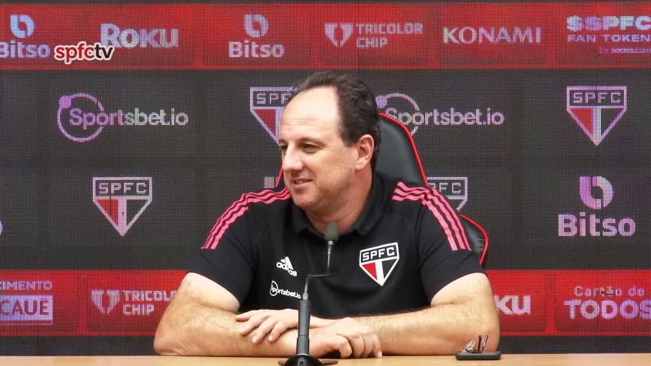 Confira a coletiva de Rogério Ceni após a vitória do São Paulo sobre o Cuiabá