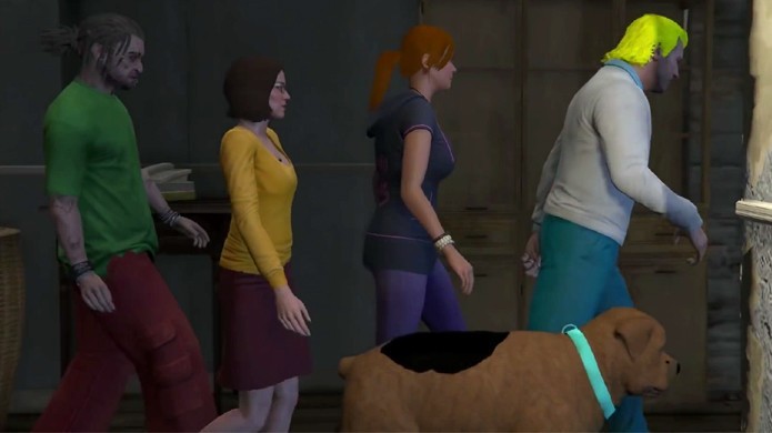 Turma de Scooby-Doo ganha versões recriadas em GTA 5 (Foto: Reprodução/YouTube)