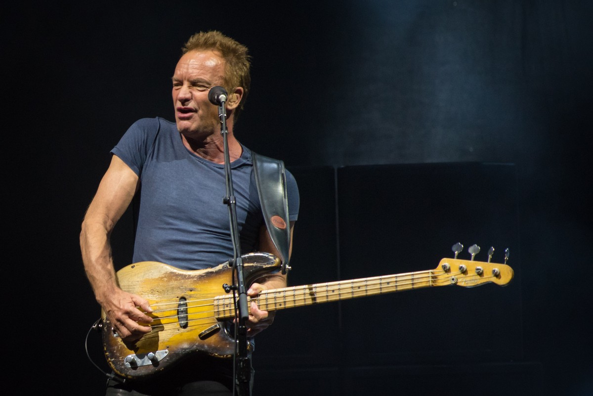 Sting vende todo o seu catálogo musical, incluindo sucessos do The Police |  Música