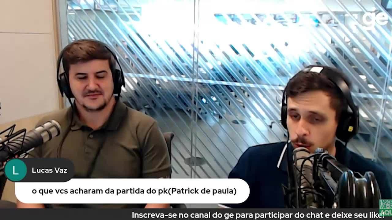 Live debate atuação de Patrick de Paula e outras opções para o meio-campo do Botafogo