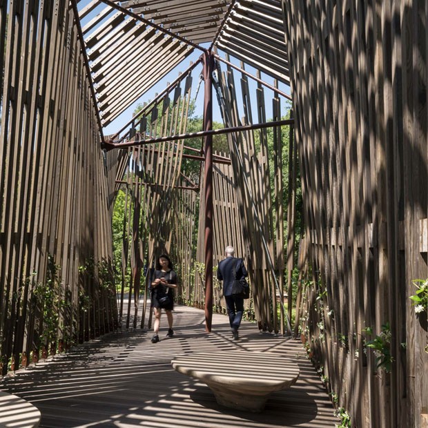 Foster + Partners cria capela de madeira para Bienal de Veneza (Foto: Divulgação)