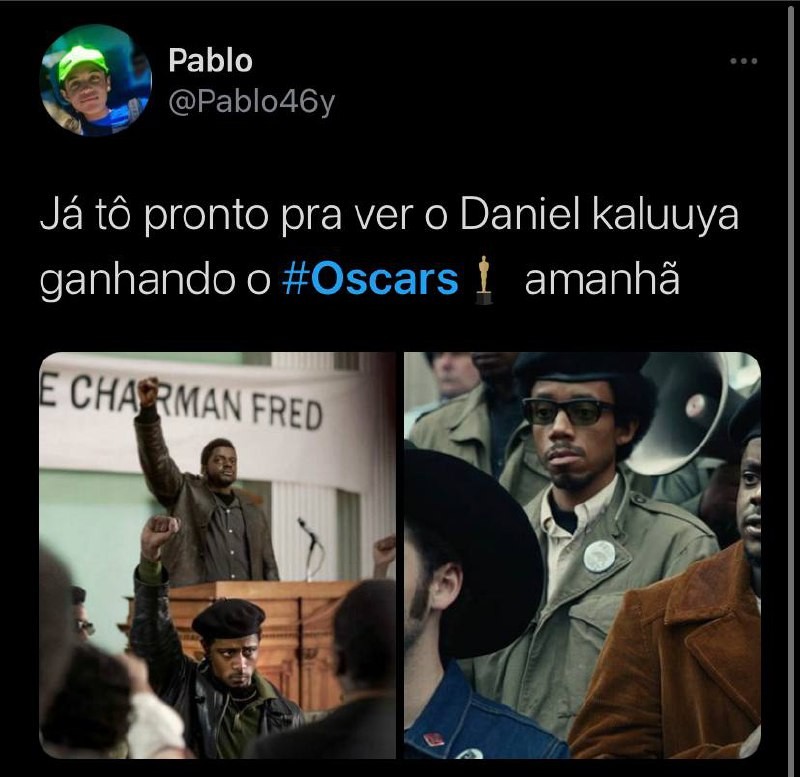 Internautas fazem apostas para o Oscar 2021 no Twitter (Foto: Reprodução / Twitter)