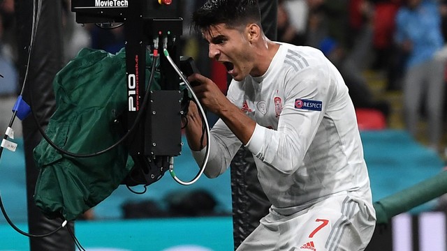 Morata fez o gol da Espanha após entrar no segundo tempo