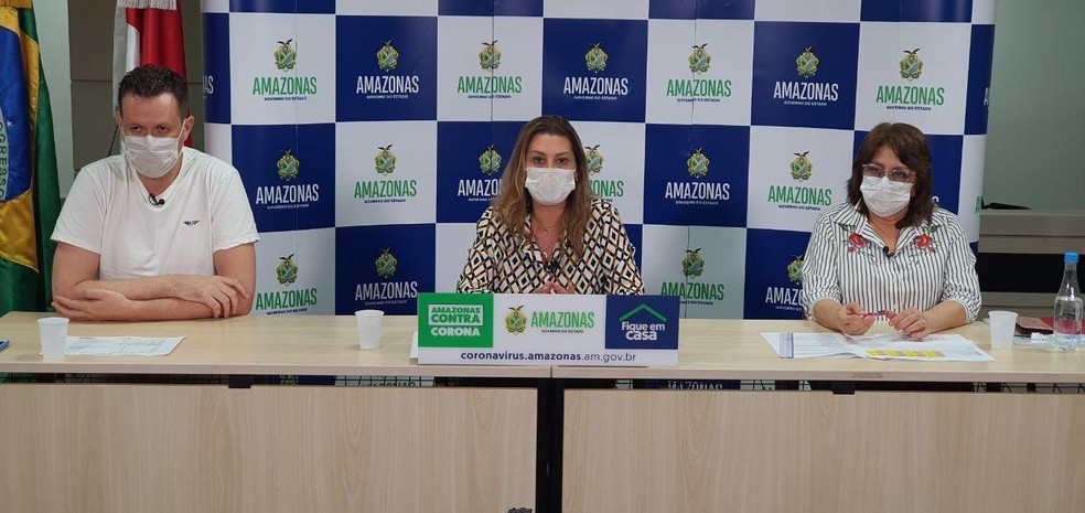 Governo do Amazonas suspendeu alta dosagem da cloroquina em pacientes graves de Covid-19. — Foto: Divulgação/Secom