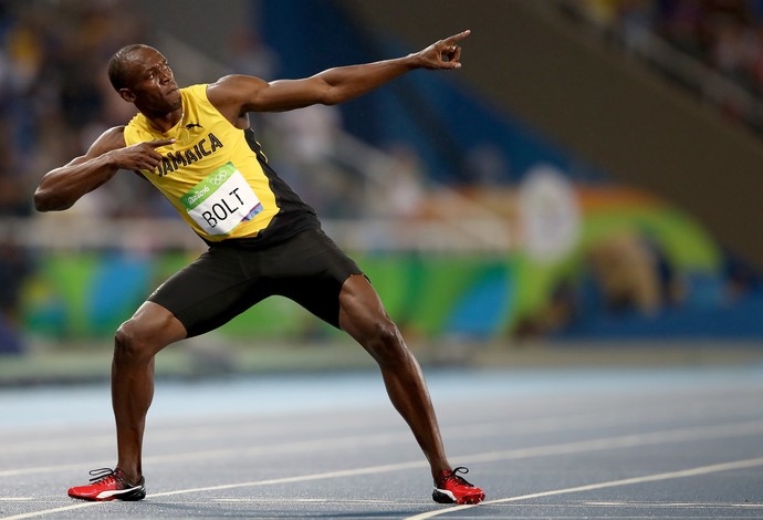 Usain Bolt ouro final 200m Olimpíada Rio 2016 (Foto: Getty Images)