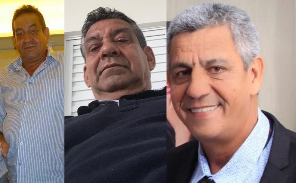 Idalio, Indalecio e Aluísio Duarte Amorim morreram vítimas do coronavírus em Cuiabá — Foto: Arquivo pessoal
