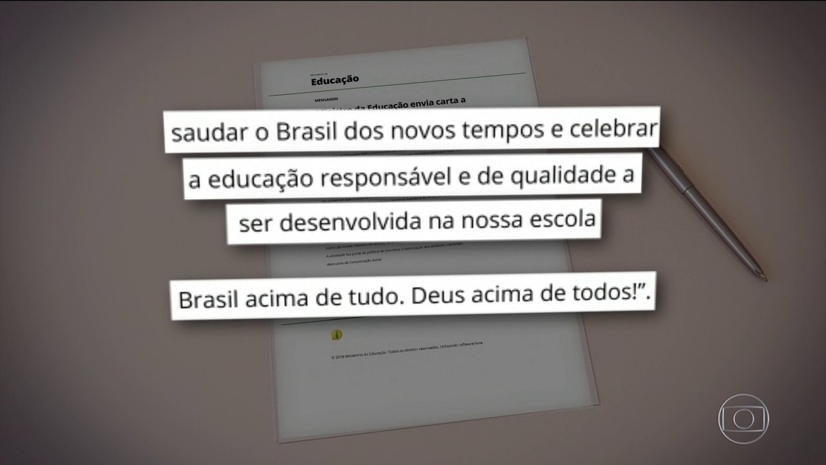 MEC desiste de pedir vídeos de alunos durante Hino 