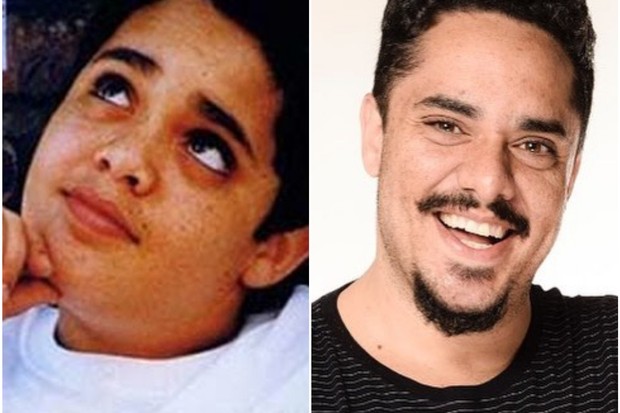 Antes e depois: Xico Abreu, o ex-chiquitito Tatu (Foto: Reprodução / Instagram)