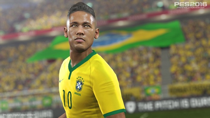 PES 2016 traz Neymar com gráficos impressionantes na nova geração (Foto: Reprodução/Spieletester)