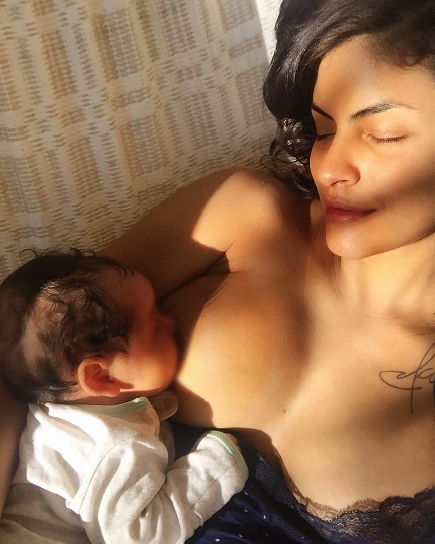 Emicida e Marina Santa Helena são pais de Teresa, de 2 meses  (Foto: Reprodução / Instagram)
