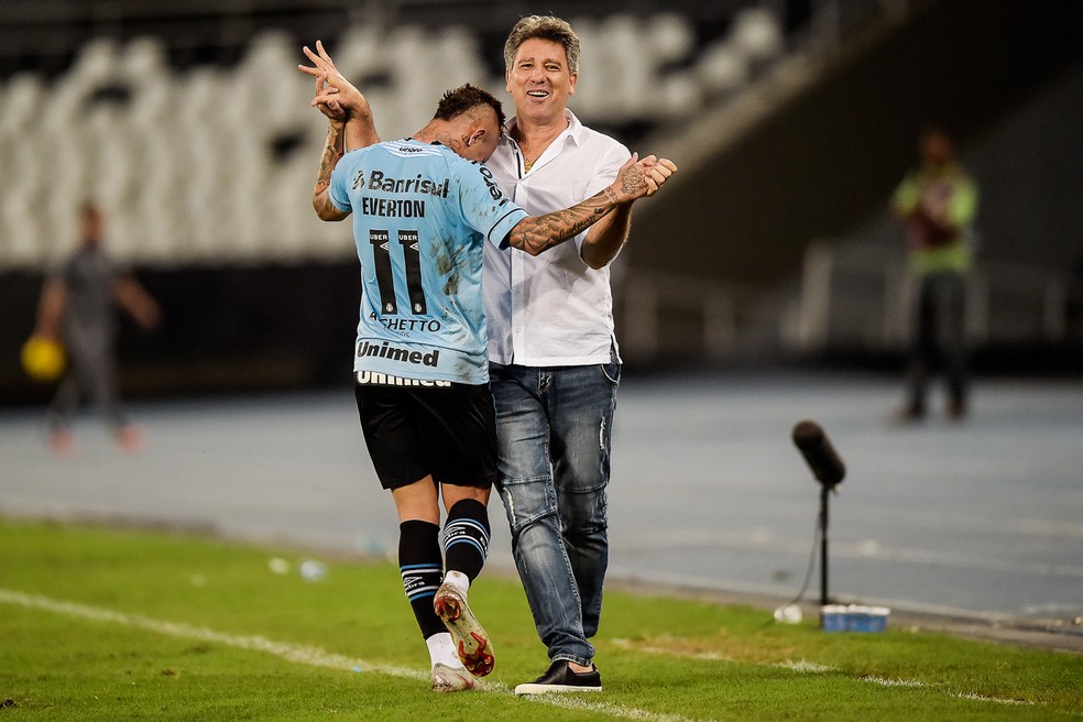 Everton é o artilheiro do Grêmio no ano — Foto: Alexandre Loureiro/BP Filmes
