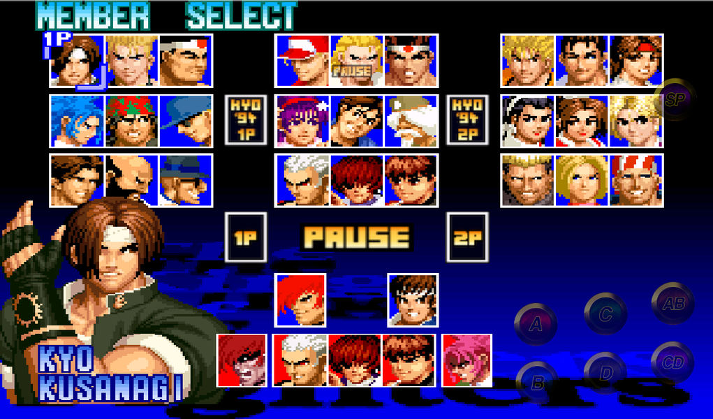 the king of fighters 97 ps2