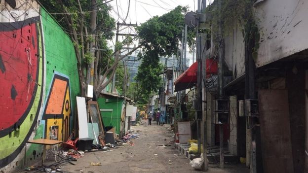 BBC: A favela Funchal, a poucos metros da Faria Lima, deixou de existir para dar lugar a prédios de habitação social (Foto: BBC)