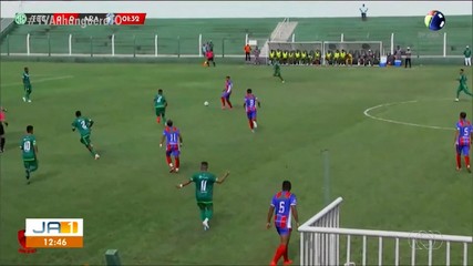 Araguaína vence Tocantinópolis no Ribeirão e quebra invencibilidade do clube no estádio