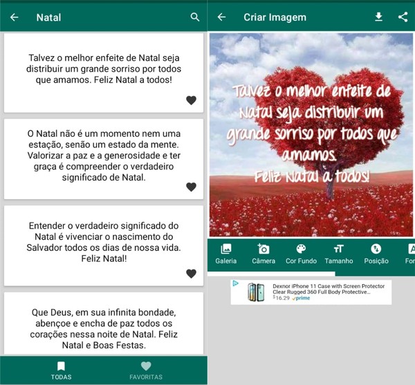 Mensagem de Natal para WhatsApp: 5 apps com frases, vídeos e imagens |  Redes sociais | TechTudo