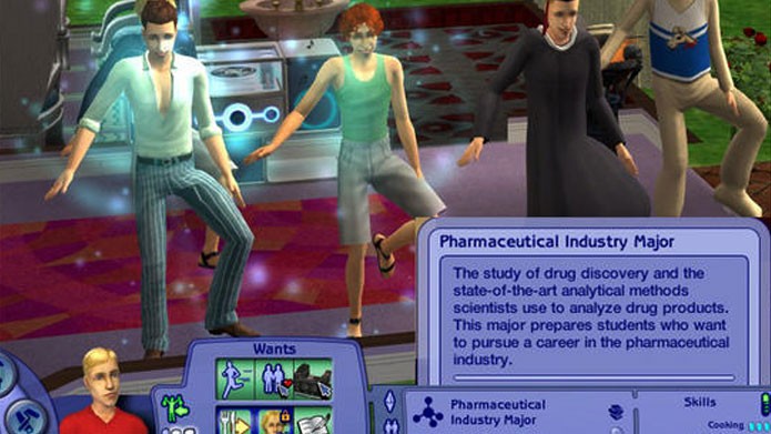 The Sims 2 tem mods com novos cursos para a expansão Universidade (Foto: Divulgação/The Sims Resources)