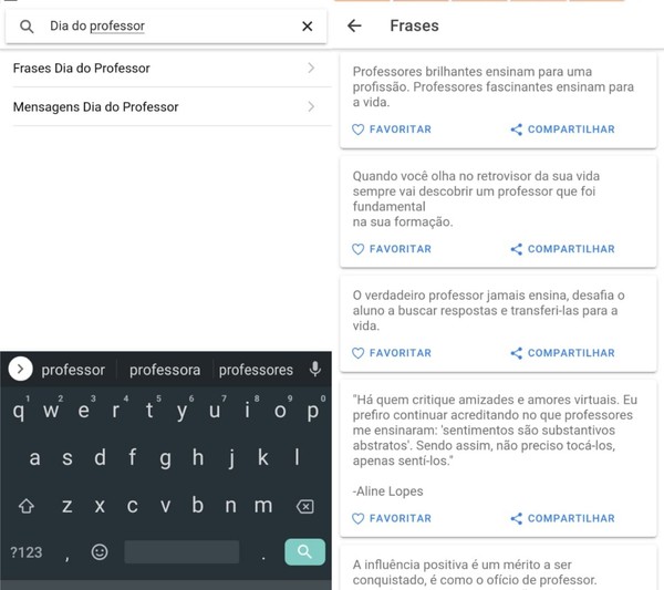 Mensagem Para O Dia Do Professor 5 Apps Com Frases Para Whatsapp Redes Sociais Techtudo