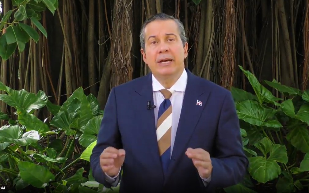 Ministro Jorge Mera foi assassinado em seu gabinete em Santo Domingo &mdash; Foto: Reprodu&ccedil;&atilde;o/Instagram/Minist&eacute;rio do Meio Ambiente da Rep&uacute;blica Dominicana