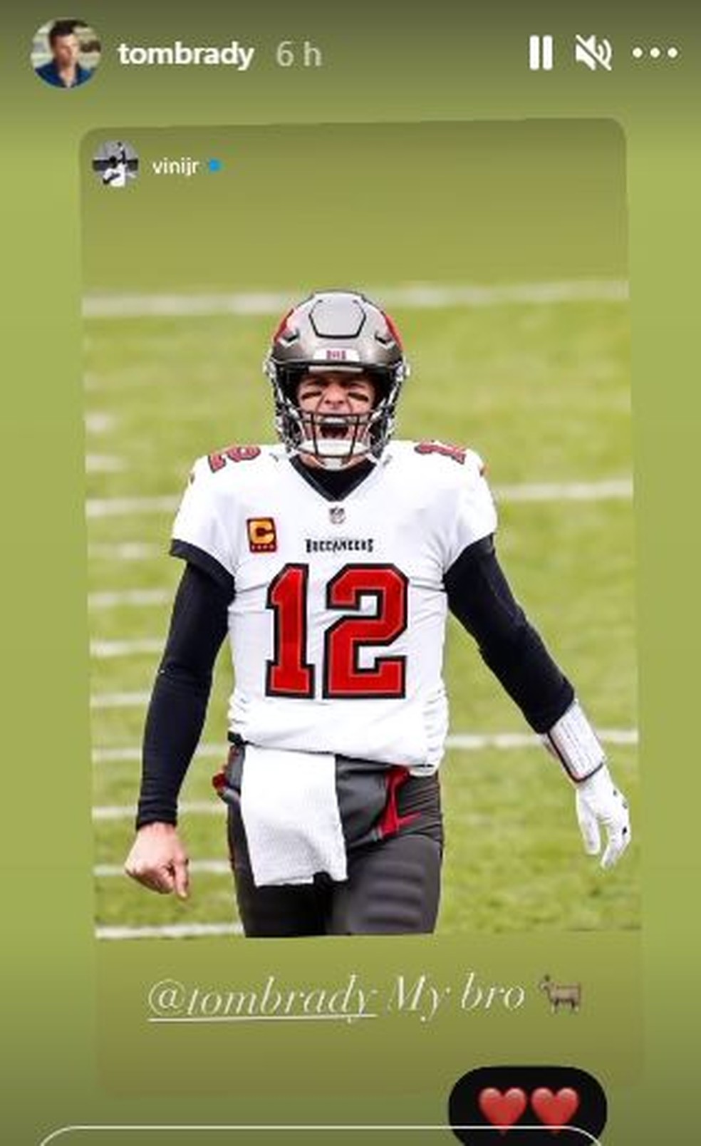 brady agradece elogios de curry hamilton e vini jr apos garantir vaga no super bowl pela 10ª vez futebol americano ge