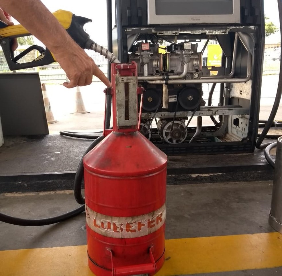 As infra&ccedil;&otilde;es nas bombas ser&atilde;o apuradas pelo Instituto de Pesos e Medidas do Rio Grande do Norte (Ipem/RN). &mdash; Foto: Divulga&ccedil;&atilde;o/Ipem