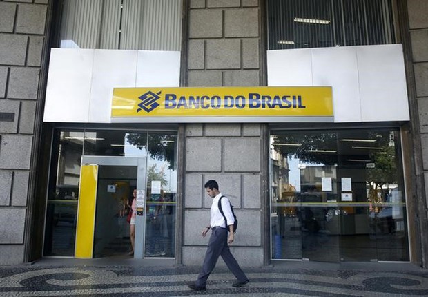 Filial do Banco do Brasil no centro do Rio de Janeiro (Foto: Pilar Olivares/Reuters)