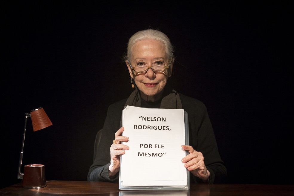 Fernanda Montenegro vai apresentar “Nelson Rodrigues por ele mesmo”, escrito pela filha do dramaturgo, Sônia Rogrigues. — Foto: Divulgação/ Matheus Jos