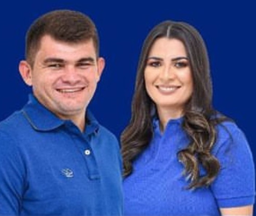 Prefeito Marcelo e vice Damária Jácome — Foto: Divulgação