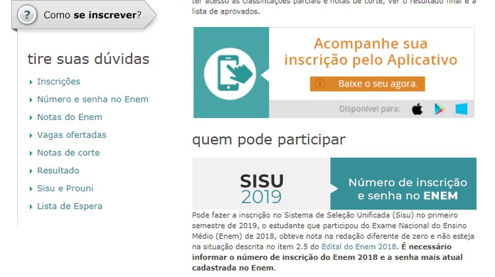 Resultado de imagem para sisu 2019