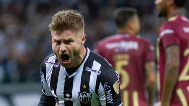 Atlético-MG perde para o Tolima e encerra série invicta, mas avança em primeiro no grupo D 6 Sasha, autor de gol em Atlético-MG x Tolima