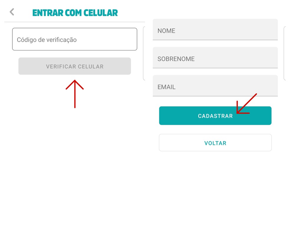 Enxoval de bebê: lista pode ser feita após cadastro no app — Foto: Reprodução/Emanuel Reis