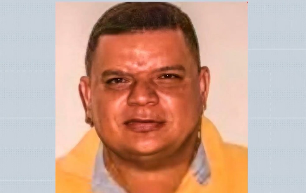Erinaldo Araújo Guimarães é apontado como o mandante do assassinato de 'Nando Net' — Foto: Reprodução/ TV Mirante