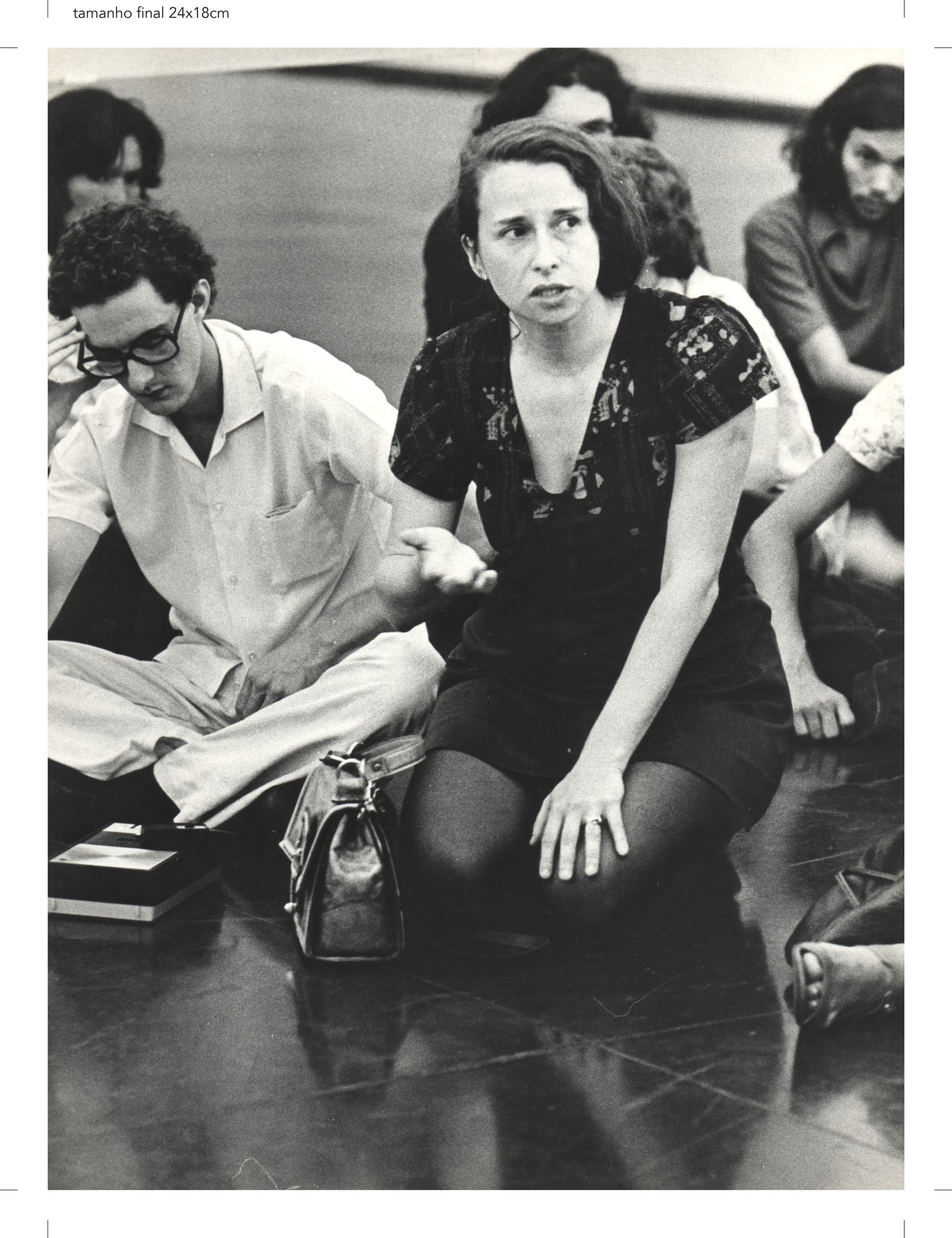 Professores como Anna Bella Geiger desenvolveram experiências coletivas que resultaram em exposições como 'Circumambulatio' (1972) — Foto: Divulgação MAM/Autor não identificado
